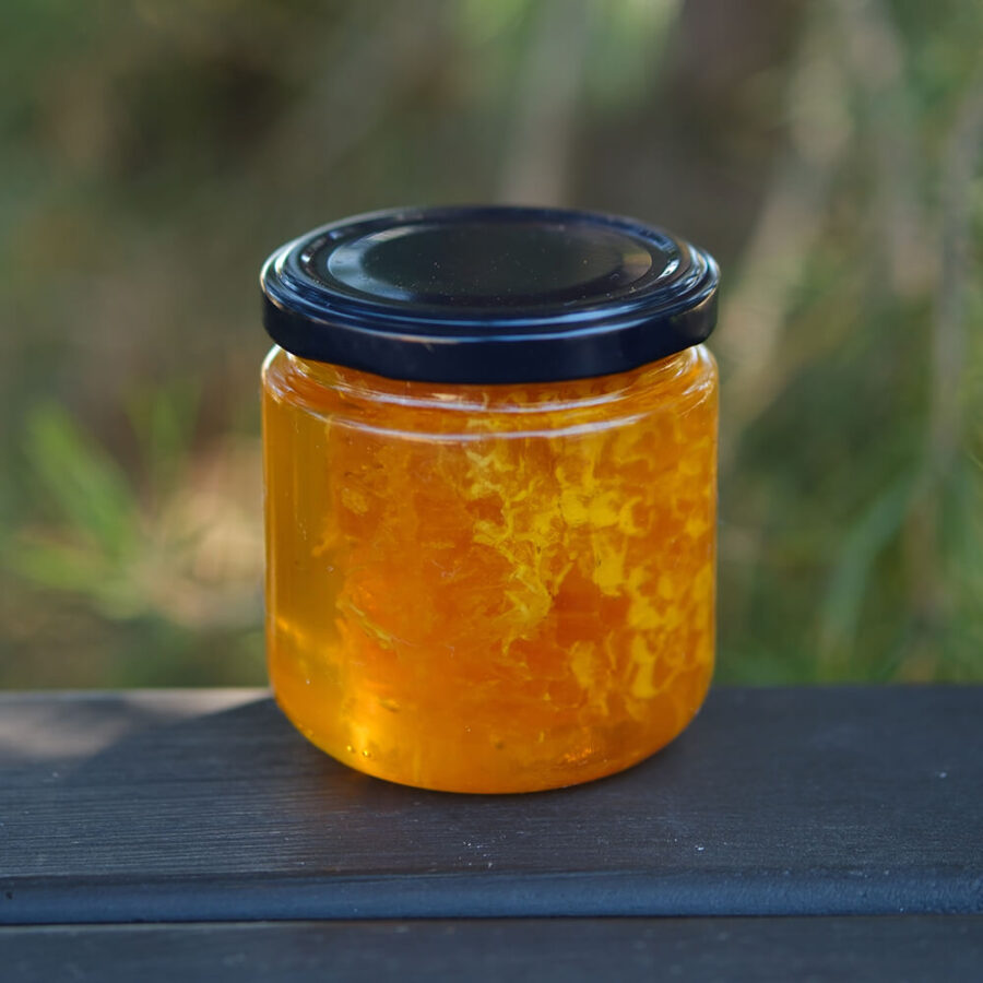 Мед з сотами